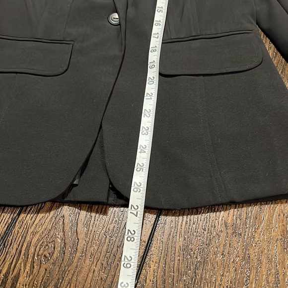 Black blazer with cuffed sleeves size L - Picture 6 of 6